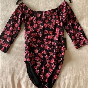 Floral bodysuit